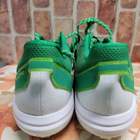 New Adidas  Icon 7 Metal Baseball Cleats Green Men’s Size 15 - Picture 5 of 7